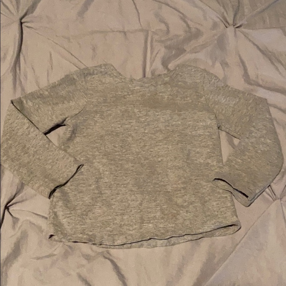 Child’s grey long sleeve